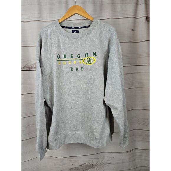 Vintage Pro Player NCAA Oregon Ducks Dad Pride Crewneck Men XL #V - Picture 1 of 8